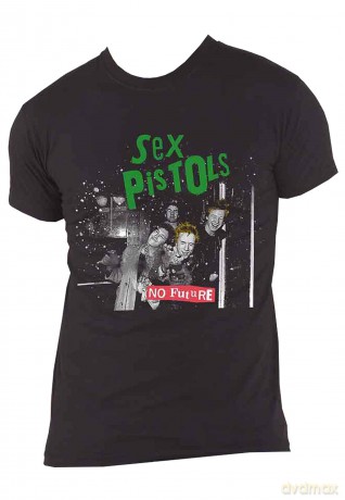 Sex Pistols - The: The Sex Pistols Unisex T-Shirt: Cover Photo (Black) (Medium)