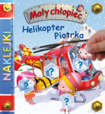 Naklejki Helikopter Piotrka Maly Chłopiec [KSIĄŻKA]