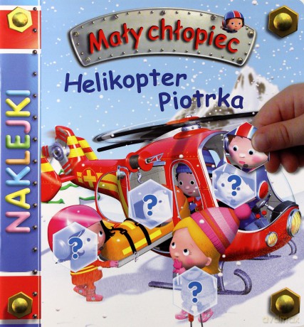 Naklejki Helikopter Piotrka Maly Chłopiec [KSIĄŻKA]