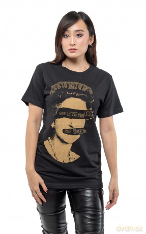 Sex Pistols - The: The Sex Pistols Unisex T-Shirt: God Save The Queen (Black) (Embellished) (X-Large)