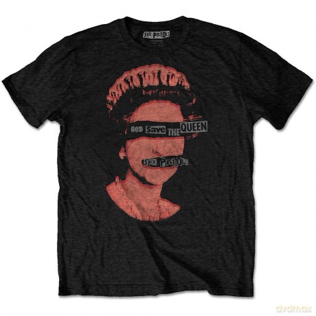 Sex Pistols - The: The Sex Pistols Unisex T-Shirt: God Save The Queen (Black) (X-Large)