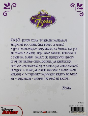 Jak Zostać Księżniczką Jej Wysokość Zosia [KSIĄŻKA]
