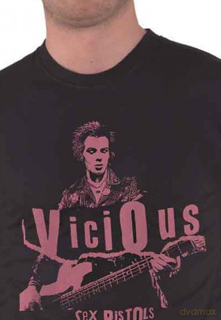 Sex Pistols - The: The Sex Pistols Unisex T-Shirt: Sid Photo (Black) (Small)