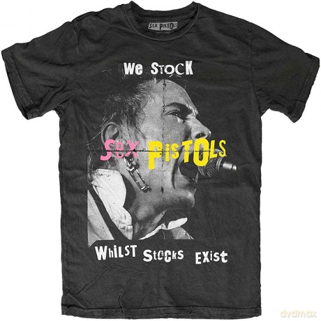 Sex Pistols - The: The Sex Pistols Unisex T-Shirt: We Stock (Black) (Medium)