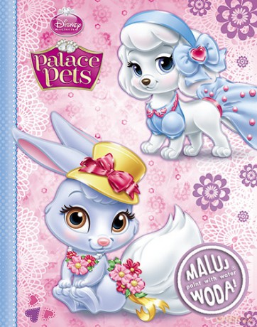 Palace Pets Maluj Wodą [KSIĄŻKA]
