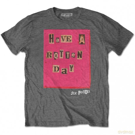 Sex Pistols - The: The Sex Pistols Unisex Tee: Rotten Day (Small)