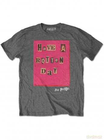 Sex Pistols - The: The Sex Pistols Unisex Tee: Rotten Day (Small)