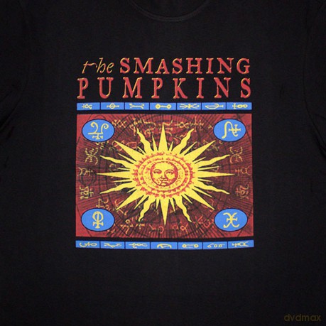 Smashing Pumpkins - The: The Smashing Pumpkins Unisex Oversized Boxy T-Shirt: Sun Box (Black) (Medium)