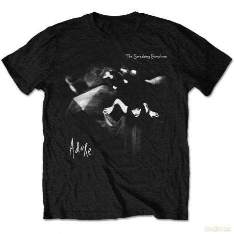 Smashing Pumpkins - The: The Smashing Pumpkins Unisex T-Shirt: Adore (Black) (Back Print) (X-Small)