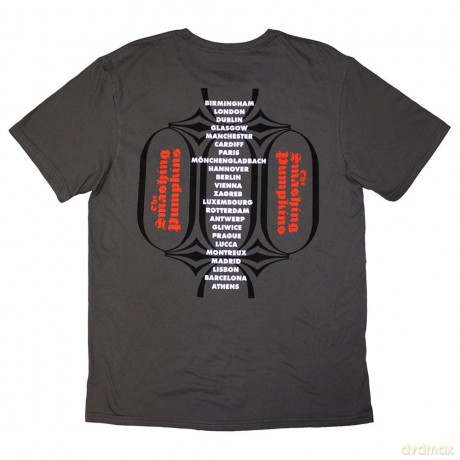 Smashing Pumpkins - The: The Smashing Pumpkins Unisex T-Shirt: Billy (Charcoal Grey) (Back Print) (Medium)