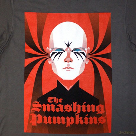 Smashing Pumpkins - The: The Smashing Pumpkins Unisex T-Shirt: Billy (Charcoal Grey) (Back Print) (Small)