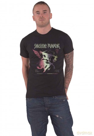 Smashing Pumpkins - The: The Smashing Pumpkins Unisex T-Shirt: Shiny (Black) (Medium)
