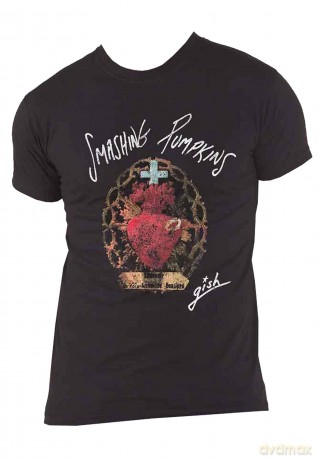 Smashing Pumpkins - The: The Smashing Pumpkins Unisex T-Shirt: Souvenir (Black) (X-Large)
