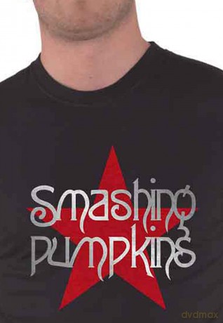 Smashing Pumpkins - The: The Smashing Pumpkins Unisex T-Shirt: Star Logo (Black) (Small)