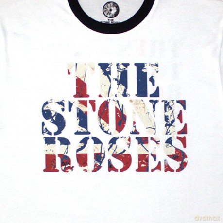 Stone Roses - The: The Stone Roses Unisex Ringer T-Shirt: 2013 Tour Ringer (White) (Back Print) (XX-Large)