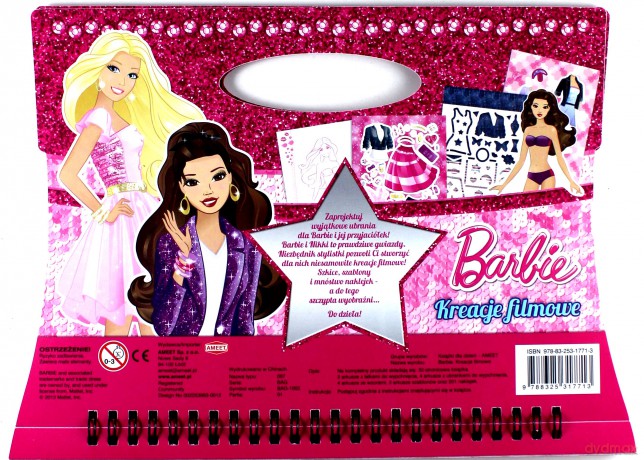 Barbie Torebka Projektantki Kreacje Filmowe [KSIĄŻKA]
