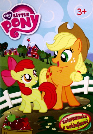 My Little Pony Kolorowanka z Naklejkami [KSIĄŻKA]