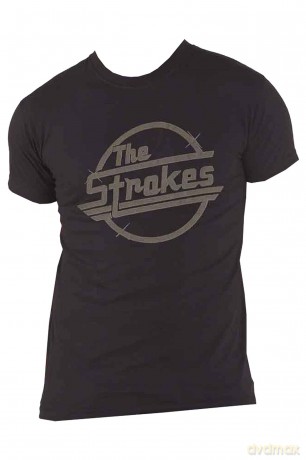 Strokes - The: The Strokes Unisex T-Shirt: OG Magna (Black) (Hi-Build) (Medium)