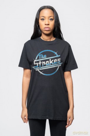 Strokes - The: The Strokes Unisex T-Shirt: OG Magna (Black) (Small)
