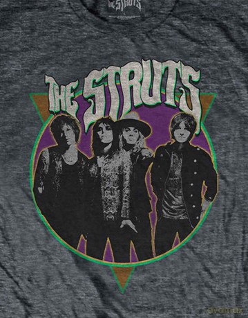 Struts - The: The Struts Unisex Tee: Standing (Large)