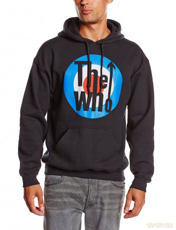 The Who: Men's Pullover Hoodie: Target Classic (Medium)