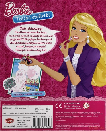 Barbie Teczka Stylistki [KSIĄŻKA]