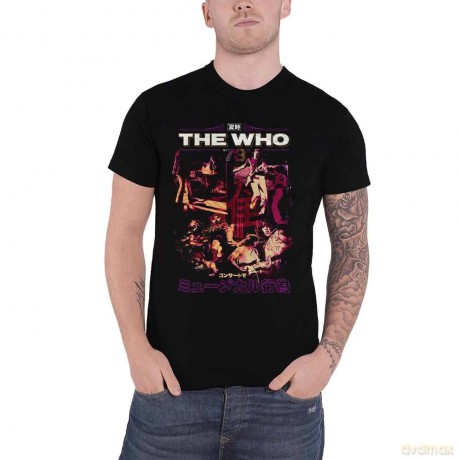 Who - The: The Who Men's Tee: Japan '73 (X-Large)
