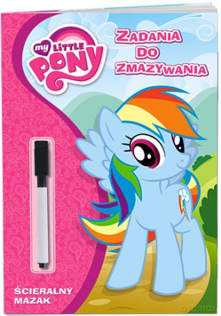 My Little Pony Zadania Do Zmazywania [KSIĄŻKA]