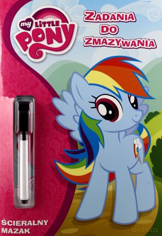 My Little Pony Zadania Do Zmazywania [KSIĄŻKA]