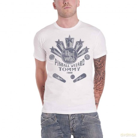 Who - The: The Who Men's Tee: Pinball Wizard Flippers (Retail Pack) (Medium)