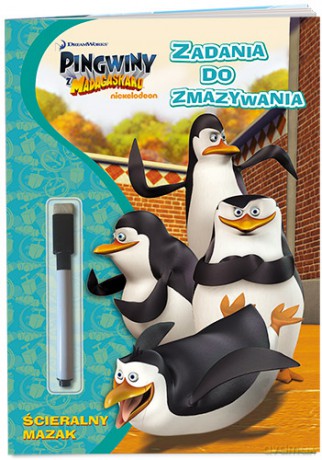 Zadania Do Zmazywania Pingwiny z Madagaskaru [KSIĄŻKA]