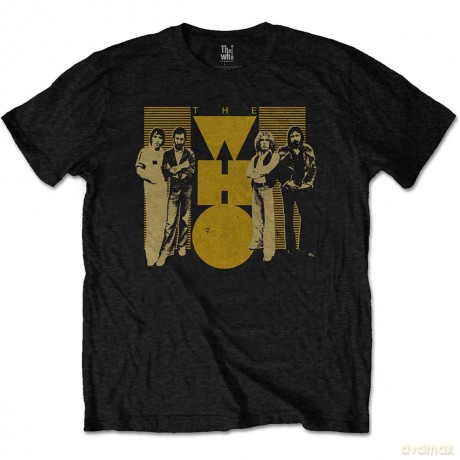 Who - The: The Who Men's Tee: Yellow (Small)