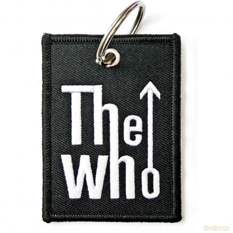 The Who: Patch Keychain: Arrow Logo (Double Sided)