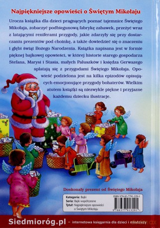 Najpiękniejsze Opowieści O Świętym Mikołaju [KSIĄŻKA]