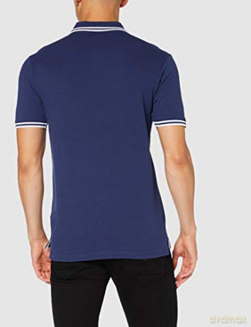 Who - The: The Who Unisex Polo Shirt: Target Logo (Navy Blue) (X-Large)