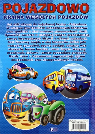 Pojazdowo Kraina Wesołych Pojazdów [KSIĄŻKA]