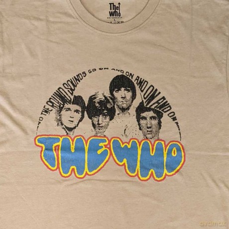 Who - The: The Who Unisex T-Shirt: On and On (Sand) (XX-Large)