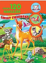 120 Naklejek Świat Zwierząt [KSIĄŻKA]