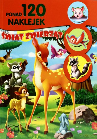 120 Naklejek Świat Zwierząt [KSIĄŻKA]