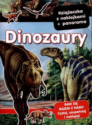 Dinozaury Panoramy z Naklejkami [KSIĄŻKA]