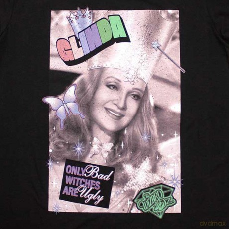 Wizard Of Oz - The: The Wizard of Oz Unisex T-Shirt: Only Bad Witches Are Ugly (Black) (Large)