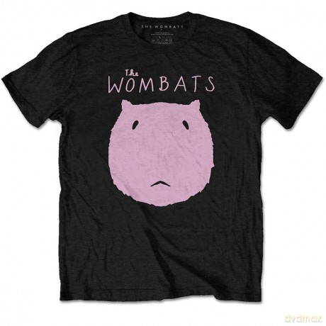 Wombats - The: The Wombats Unisex T-Shirt: Logo (Black) (Large)