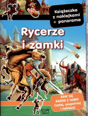 Rycerze i Zamki Panoramy z Naklejkami [KSIĄŻKA]