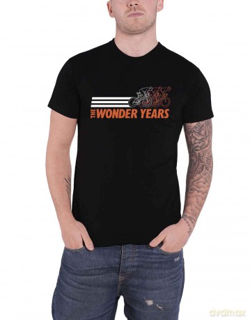 Wonder Years - The: The Wonder Years Unisex T-Shirt: Cycle (Black) (Medium)