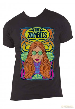 Zombies - The: The Zombies Unisex T-Shirt: North American Tour (Black) (Small)