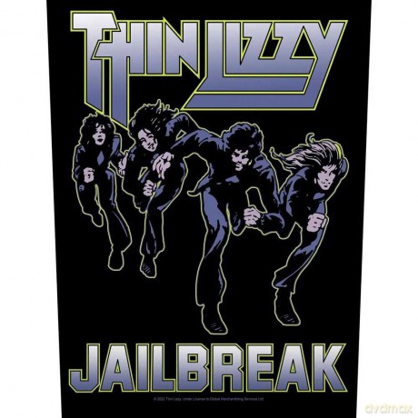 Thin Lizzy: Back Patch: Jailbreak