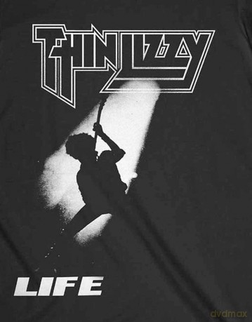 Thin Lizzy: Unisex T-Shirt: Life (Black) (Small)