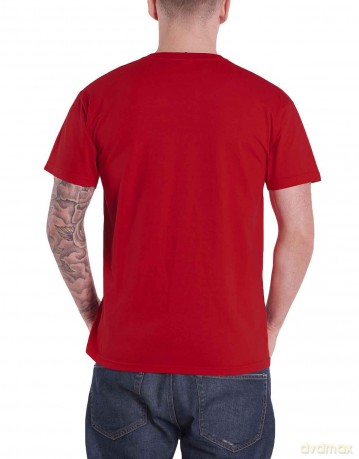 Thin Lizzy: Unisex T-Shirt: Logo (Red) (Medium)