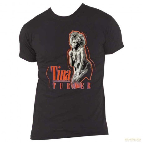 Tina Turner: Unisex T-Shirt: Neon (Black) (Small)