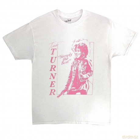 Tina Turner: Unisex T-Shirt: The Best (White) (XX-Large)